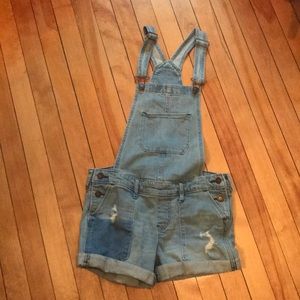 short overalls